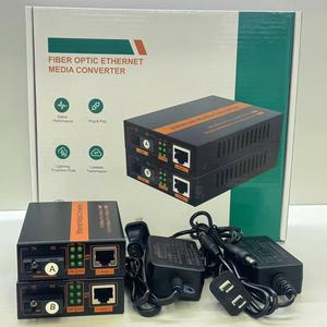 ตัวแปลงสัญญาณไฟเบอร์แบบโหมดเดี่ยว Gigabit ที่ได้รับการปรับปรุง 10/100Mbps 10/100/1000Mbps แปลงสัญญาณอีเธอร์เน็ตเป็นไฟเบอร์ - Product Image 2