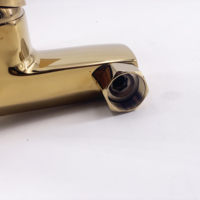 Mitigeur thermostatique mural ITALOMIX Gold pour bain et douche, en alliage de zinc, à poignée unique, eau chaude et froide, avec valve en céramique