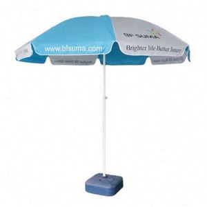 Sombrilla de Playa Recta Personalizada para Exteriores, Control Semiautomático, 210D Oxford + Estructura de Acero, Regalo Empresarial para Adultos - Product Image 3
