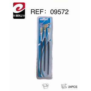 Set di Pennelli MNJ 3 Pezzi per Pittura a Olio, Materiali Artistici - Product Image 2