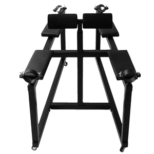 BANSEY Banc de fustigation robuste sur roues verrouillables, Chaise de bondage, Machine sexuelle, Station de genouillère prête à l'emploi - Product Image 3