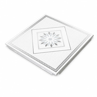 Panneaux de plafond en aluminium blanc mat faciles à installer 300x300 300x600 600x600 pour l'intérieur de la maison et les projets