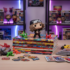 Figura de Acción de PVC de Dustin Steve Robin de la Serie The <span class=keywords><strong>Walking</strong></span> <span class=keywords><strong>Dead</strong></span>, Modelo de Animación Occidental, Color Personalizado, Logotipo, Caja de Color, Embalaje Unisex - Product Image 4