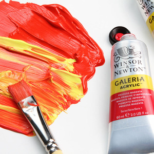 Bview Art-Tubo de 60ml, 6 colores, Winsor & Newton <span class=keywords><strong>Galeria</strong></span>, pintura acrílica para pintura artística - Product Image 2