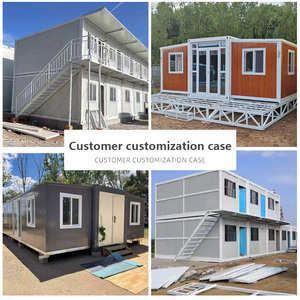 Casa contenedor extensible de 20 pies y 40 pies, baño plegable extraíble, instalaciones de cocina para el almacén de Australia, uso en la sala de estar - Product Image 4