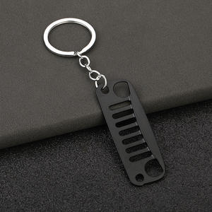 Portachiavi in metallo cromato <span class=keywords><strong>per</strong></span> Jeep accessori <span class=keywords><strong>per</strong></span> auto - Product Image 6