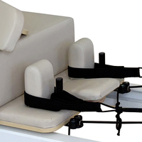 Meilleur prix d'usine, Reformer Pilates léger en alliage d'aluminium durable, personnalisé, qualité commerciale, beige, pour studio de Pilates
