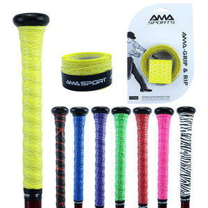 Agarre de <span class=keywords><strong>bate</strong></span> de béisbol antideslizante de calidad profesional <span class=keywords><strong>Madera</strong></span> colorida para jugar - Product Image 6