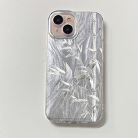 Nouvelle coque de téléphone anti-chute au design papillon élégant, résistante à l'usure, transparente en TPU