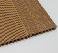 Revêtement de terrasse composite moderne antidérapant de haute qualité, installation par emboîtement, matériau WPC, imperméable, résistant à l'usure, pour terrasse extérieure