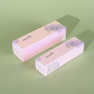 Op maat gemaakte ecologische cosmeticadoosjes met logo, parfumdoosjes van stevig karton, recycleerbare kartonnen verpakkingen van gerecycled materiaal voor kleine bedrijven - Product Image 3