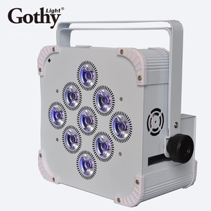 Rửa 9x15w rgbwauv không dây pin sân khấu uplights cho hổ phách <span class=keywords><strong>LED</strong></span> mệnh ánh sáng - Product Image 2