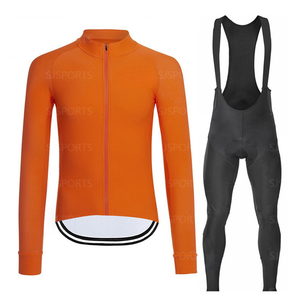 <span class=keywords><strong>Conjunto</strong></span> de Jersey de ciclismo personalizado para hombre, ropa de <span class=keywords><strong>invierno</strong></span>, chaqueta polar térmica de manga larga para bicicleta de montaña, nombre personalizado y logotipo - Product Image 6