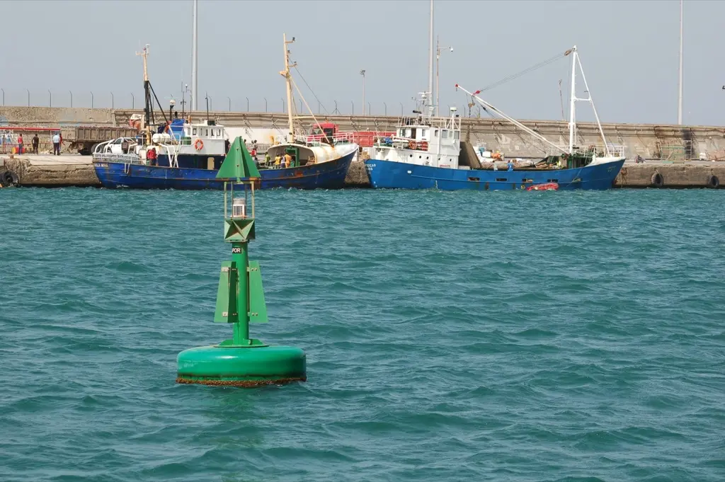 Marine Channel Marker Bojen Stahl navigations boje mit Solar licht