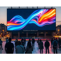 Layar LED Video Wall Portabel P2.5 P4 Kecerahan Tinggi, Perakitan Cepat untuk Pernikahan, Pesta, Pertunjukan Langsung, dan Acara Berkumpul