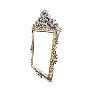 Espejo decorativo de boda ecológico hecho a mano de metal y madera de primera calidad para uso en el hogar y el hotel, diseño artístico moderno - Product Image 1