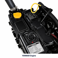 Penawaran Spesial CE EPA Mini Skid Steer Loader T480 Mesin D1105 Beban Terukur 440kg dengan Bucket untuk Quick Attach untuk Penggunaan Industri