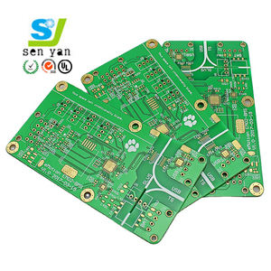 Masque de soudure vert de carte électronique double face en aluminium du fournisseur OEM avec LED SMD pour haut-parleur IC - Product Image 1