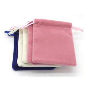 Bolsa de Terciopelo Pequeña con Cordón, Personalizada con Logotipo, para Guardar Joyas, Empaque de Regalo, Contenedor de Calidad para sus Objetos Preciados - Product Image 1
