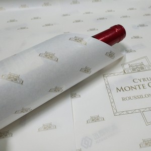Papel de Dibujo Personalizado, Tono Sepia, 28 g/m², Diseño Vintage, Grabado para Sala de Degustación - Product Image 1