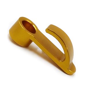 Universal CNC de aleación de aluminio de un solo agujero gancho bolsa de <span class=keywords><strong>casco</strong></span> soporte de gancho de transporte para Dirt Bike Scooter eléctrico entretenimiento - Product Image 4