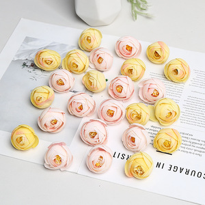 ดอกคามิเลียประดิษฐ์จากไหมยี่ห้อ Lichao สำหรับตกแต่งงานแต่งงานและงานฝีมือ DIY - Product Image 2