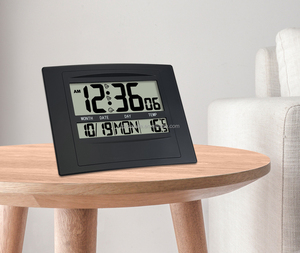 Grandes relojes digitales <span class=keywords><strong>de</strong></span> escritorio <span class=keywords><strong>de</strong></span> <span class=keywords><strong>pared</strong></span> <span class=keywords><strong>con</strong></span> visualización <span class=keywords><strong>de</strong></span> temperatura <span class=keywords><strong>y</strong></span> <span class=keywords><strong>fecha</strong></span> para personas mayores - Product Image 5