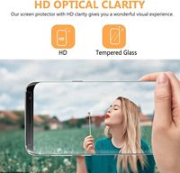 Protecteur d'écran de téléphone portable 9H verre trempé transparent pour Samsung Galaxy A04 A14 A24 A54 4G 5G sans bulles anti-rayures