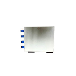 Rongbang FTBM104B ติดผนัง4เส้นใยกล่องเทอร์มินัลใยแก้วนำแสงแบบเต็ม CRS เหล็กรีดเย็นศูนย์ข้อมูล FTTx - Product Image 2