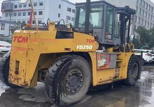 รถยก FD250 TCM คุณภาพสูงยก25ton เครื่องยนต์ดีเซลที่ใช้ FD100รถยก FD300 FD200 FD150แบบดั้งเดิมของญี่ปุ่น - Product Image 3