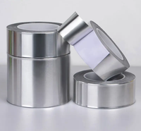 Ruban adhésif en aluminium isolant 90 microns pour machine à glace molle, pour l'étanchéité des tuyaux de refroidissement des machines à desserts glacés