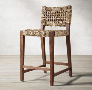 Vente en gros de meubles de salon de couleur de taille personnalisée chaise en corde de <span class=keywords><strong>rotin</strong></span> en bois - Product Image 2