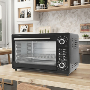 Horno <span class=keywords><strong>de</strong></span> Convección Eléctrico Mecánico <span class=keywords><strong>de</strong></span> 48L Francés/Holandés Tostador para Hornear Calentar Acero Inoxidable 2000W Clase A Energía Uso Doméstico - Product Image 2