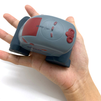 Réplique de casque de pilote en PU, jouet anti-stress, logo personnalisé disponible pour cadeau promotionnel d'entreprise, décoration de bureau, exercice manuel