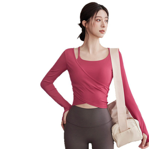 Vêtements de sport de luxe en polyamide et élasthanne pour femmes et hommes, haute qualité, été, yoga, grandes tailles, école, gym, vente en gros - Product Image 5