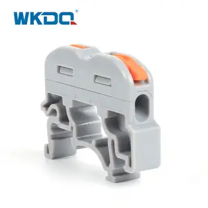 222-211 Push Wire Terminal Block Compact Splicing Connector Quick Connect Wire Connector