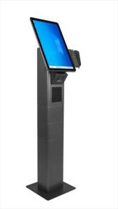 LICON OEM 15,6 "Quiosco de autoservicio Pantalla táctil dual Terminal POS para información <span class=keywords><strong>Cajero</strong></span> opera retrato Paisaje - Product Image 3