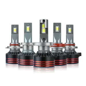 Lampu mobil led, M8 pro cahaya mobil hi lo beam H7 H4 H11 9006 9005 tahan air 6000k 150w M8 Pro untuk mobil universal