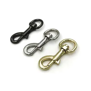 Handtas Accessoires Hoge Kwaliteit Golden Metal Spring Snap Hook Sleutelhanger Swivel Haak Clips