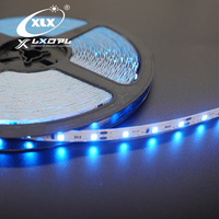 Lampu Strip LED XLX 7mm Tipe S SMD2835 12V Lampu Strip Pintar 12V Zigzag 60LED/M Putih Tembaga Zigzag untuk Huruf Tanda