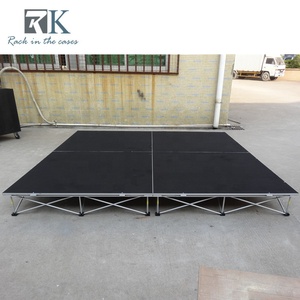 Escenario elevador plegable de alta calidad, escenario de plataforma cuadrada para eventos al aire libre - Product Image 1