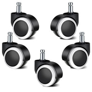 Bürostuhl Lenkrad Möbel Lenkrad für Arbeitsplatz Wohnzimmer 2 "Good <span class=keywords><strong>Twin</strong></span> Chair <span class=keywords><strong>Wheel</strong></span> mit 11*22mm oder 10*30mm - Product Image 3