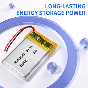 סיטונאי 803040 נטענת פולימר סוללה <span class=keywords><strong>3.7v</strong></span> li-פולימר סוללה 1000mah 803040 ליתיום lipo סוללה - Product Image 5