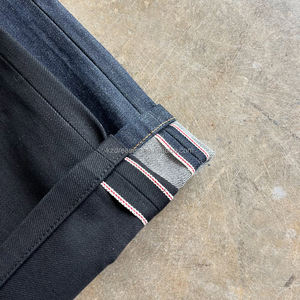 <span class=keywords><strong>Jeans</strong></span> <span class=keywords><strong>Baggy</strong></span> da <span class=keywords><strong>Uomo</strong></span> in Denim Grezzo Selvedge Personalizzato, Stile Giapponese, Gamba Dritta, 16oz - Product Image 3