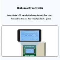 Débitmètre magnétique Dingyi à affichage numérique LCD mural, protection IP65, pour eau salée chimique, précision 0,5 %, en acier inoxydable 316