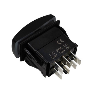 สวิตช์โยก 12V 20A 24V 10A DC 7 ขา สำหรับรถยนต์ รถบ้าน เรือยอชท์ ปรับแต่ง - Product Image 1