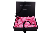 Personnalisé Offre Spéciale boîte pour les extensions de cheveux et satin soie insert emballage cadeau boîte