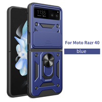 Étui de protection d'écran ultra-pliant pour Motorola Moto Razr 60 Housse transparente résistante aux chutes avec fenêtre de poussée