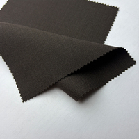 Tissu polyester respirant 170D pour jupes et pantalons, échantillon gratuit, tissu sergé spandex extensible dans les 4 sens