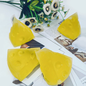 Jouet Squishy en forme de fromage, extensible à la maltose, à remontée lente, anti-stress, réaliste, à presser pour enfants - Product Image 5